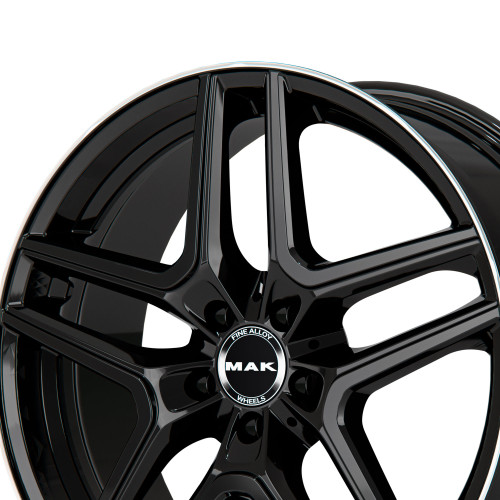 MAK Aurum Gloss Black Mirror Ring
