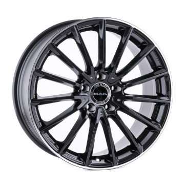 MAK Komet Gloss Black Mirror Ring