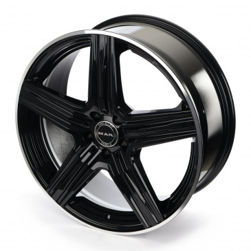 MAK Lewis Gloss Black Mirror Ring