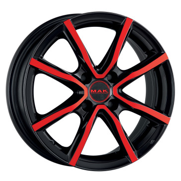 MAK MILANO4 Black and Red