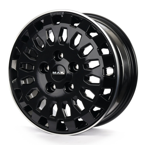 MAK Overland Gloss Black Mirror Ring