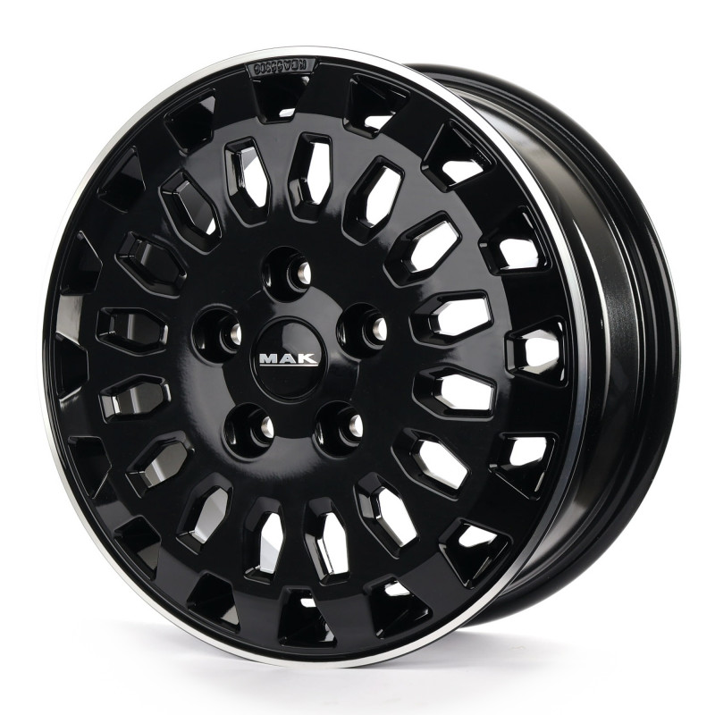 MAK Overland Gloss Black Mirror Ring