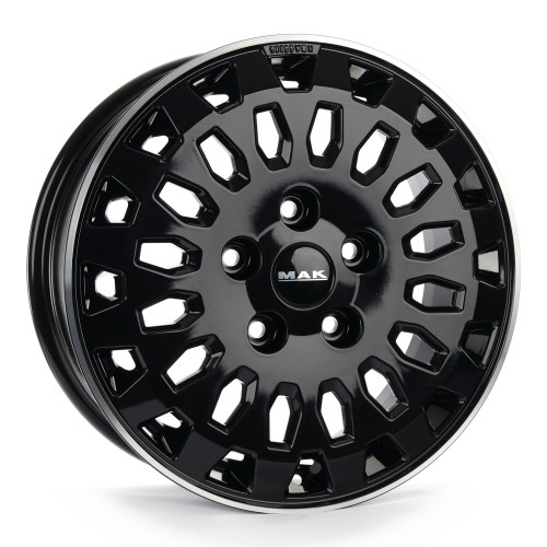 MAK Overland Gloss Black Mirror Ring