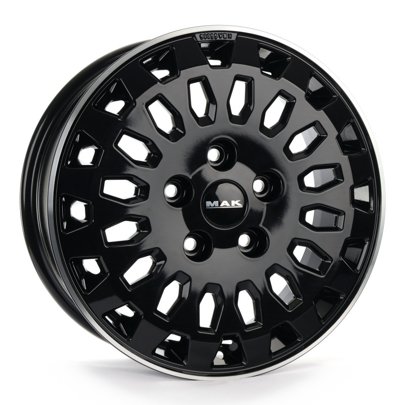 MAK Overland Gloss Black Mirror Ring