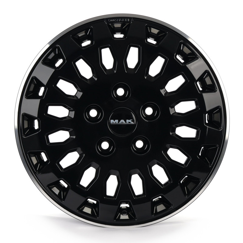 MAK Overland Gloss Black Mirror Ring