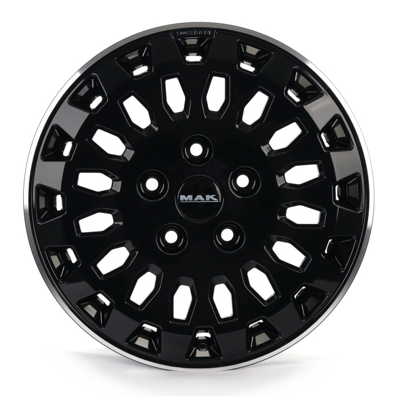 MAK Overland Gloss Black Mirror Ring