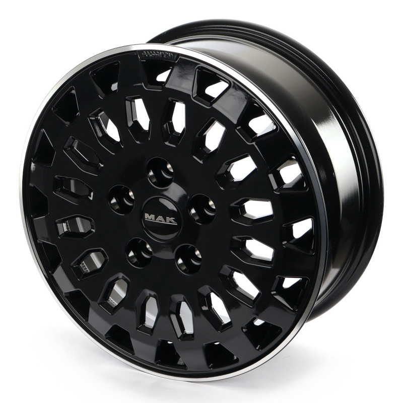 MAK Overland Gloss Black Mirror Ring
