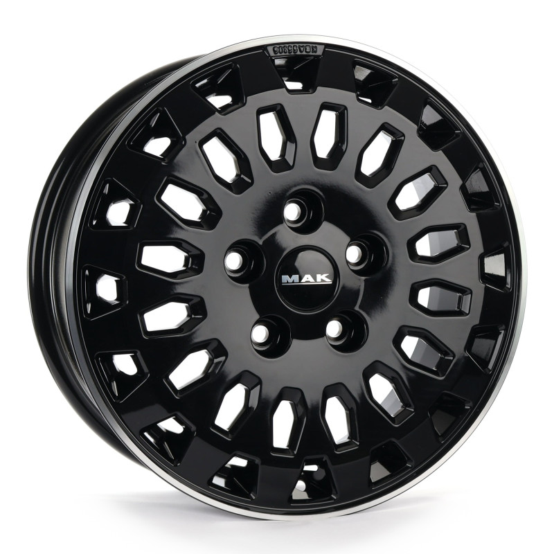MAK Overland Gloss Black Mirror Ring
