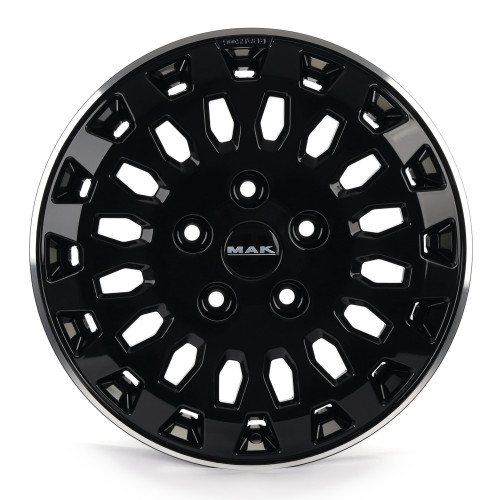 MAK Overland Gloss Black Mirror Ring