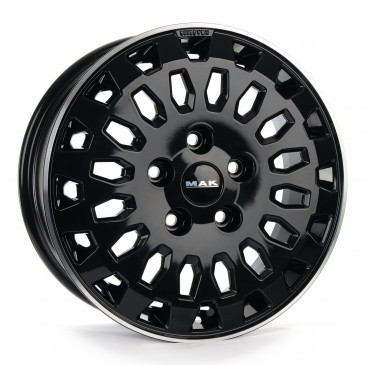 MAK Overland Gloss Black Mirror Ring