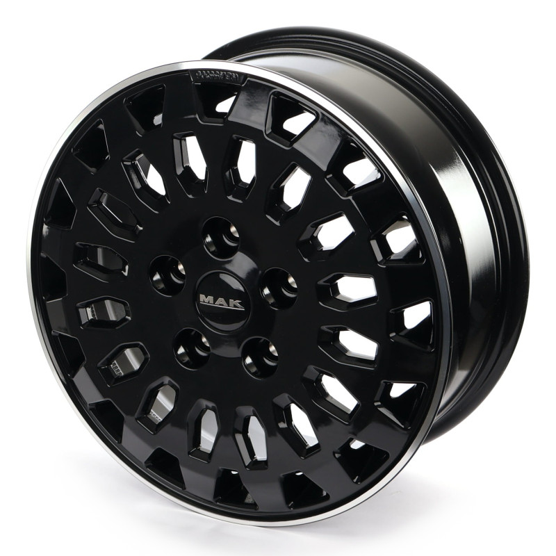 MAK Overland Gloss Black Mirror Ring