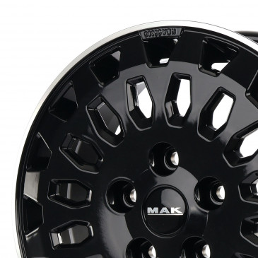 MAK Overland Gloss Black Mirror Ring