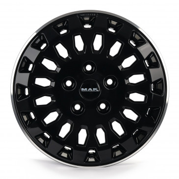 MAK Overland Gloss Black Mirror Ring