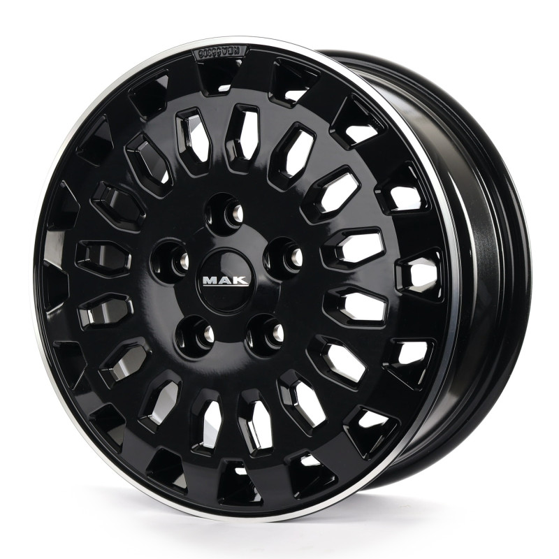 MAK Overland Gloss Black Mirror Ring