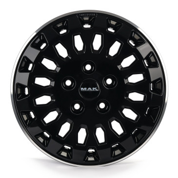 MAK Overland Gloss Black Mirror Ring