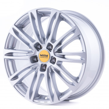 MAM A4 SILVER PAINTED