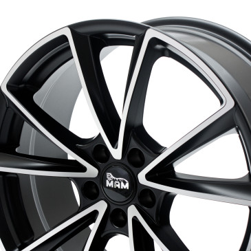 MAM A5 MATT BLACK FRONT POLISH