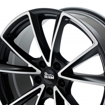 MAM A5 MATT BLACK FRONT POLISH