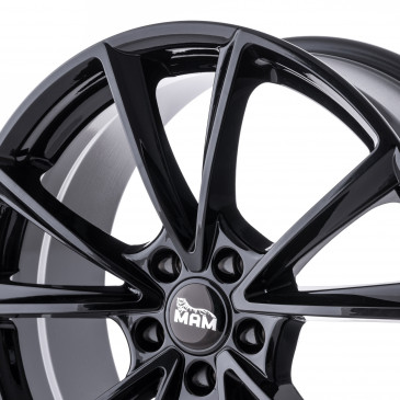 MAM A5 BLACK PAINTED