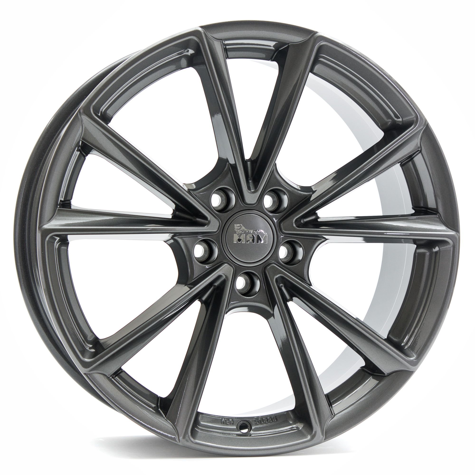 MAM A5 PALLADIUM PAINTED Alloy wheels and complete wheels in 8.50x20 Inch E...
