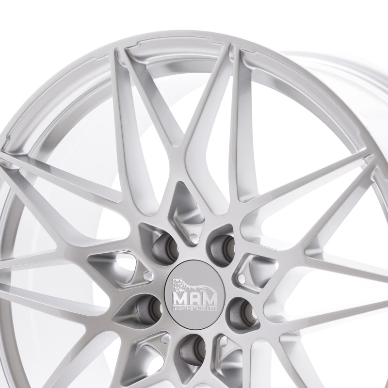 MAM B2 SILVER PAINTED
