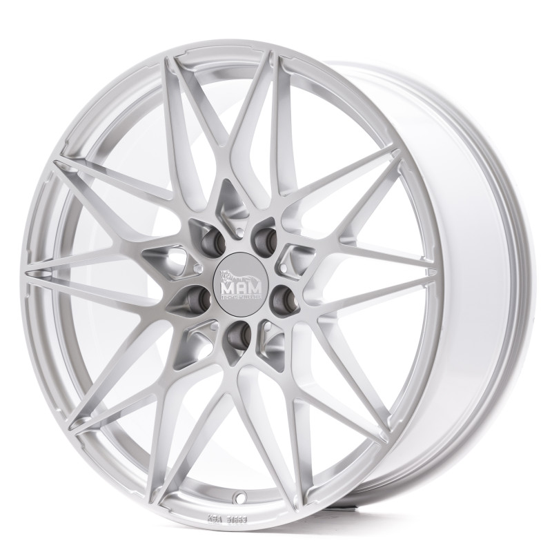 MAM B2 SILVER PAINTED