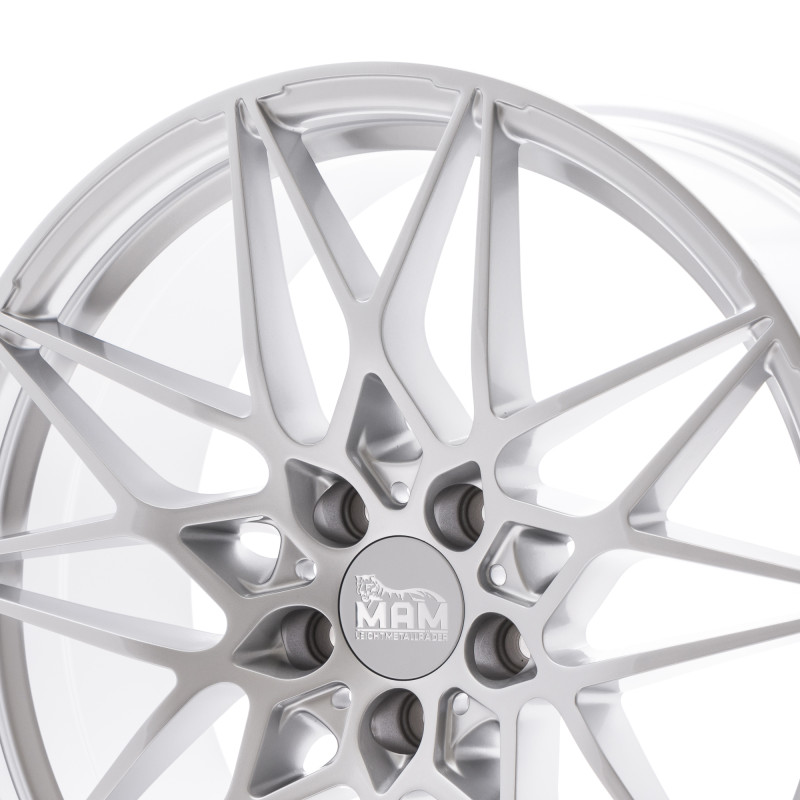 MAM B2 SILVER PAINTED