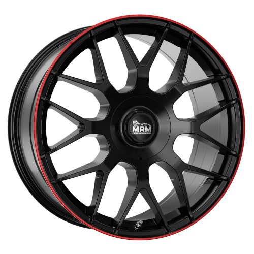 MAM GT1 BLACK PAINTED LIP RED