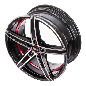 MAM OX-18 BLACK FRONT POLISH RED INSIDE