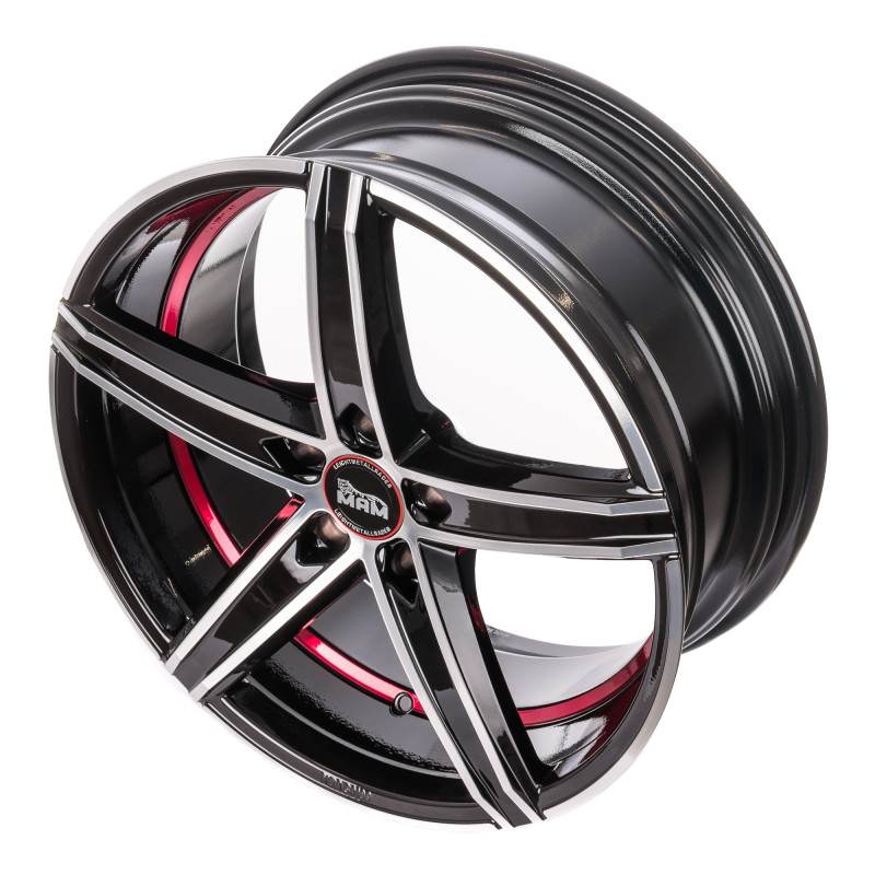 MAM OX-18 BLACK FRONT POLISH RED INSIDE