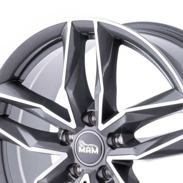 MAM RS3 MATT PALLADIUM FRONT POLISH