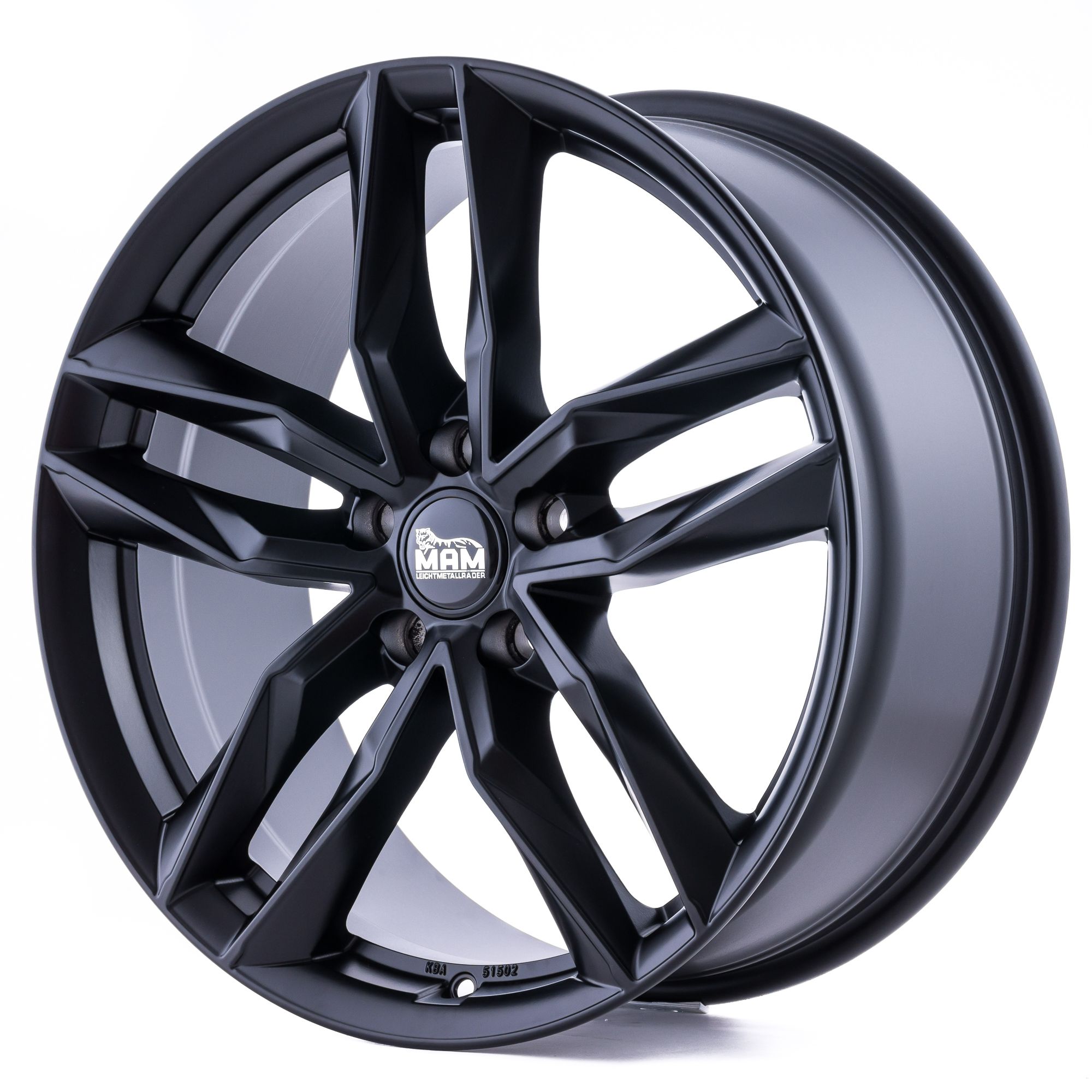 MAM RS3 Felgen Matt Black Painted ( Schwarz) In 19 Zoll | Alufelgenshop.at