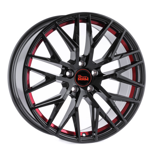 MAM RS4 BLACK PAINTED RED INSIDE