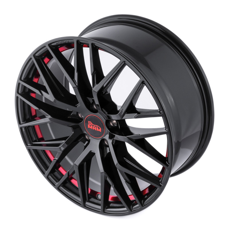MAM RS4 BLACK PAINTED RED INSIDE