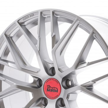 MAM RS4 MATT SILVER PAINTED