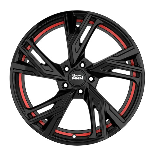MAM RS5 BLACK PAINTED RED INSIDE