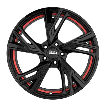MAM RS5 BLACK PAINTED RED INSIDE