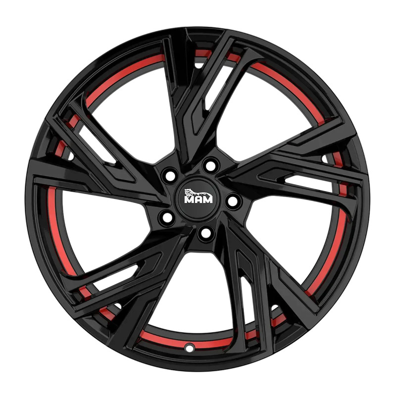 MAM RS5 BLACK PAINTED RED INSIDE