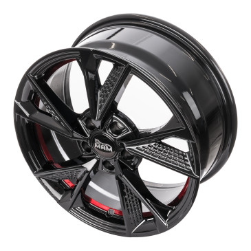 MAM RS6 BLACK PAINTED RED INSIDE
