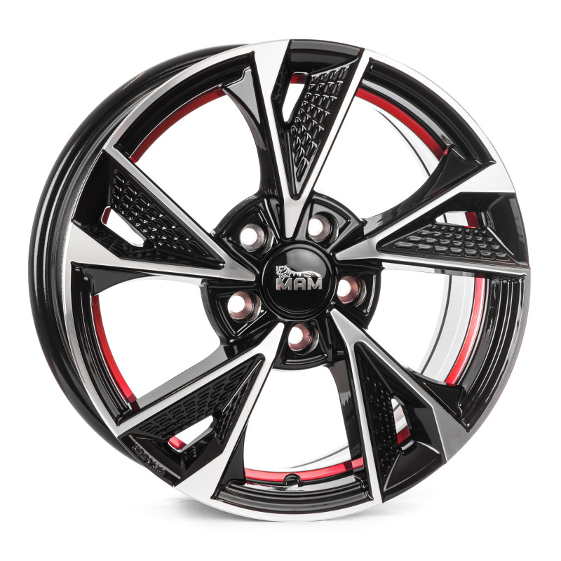 MAM RS6 BLACK FRONT POLISH RED INSIDE