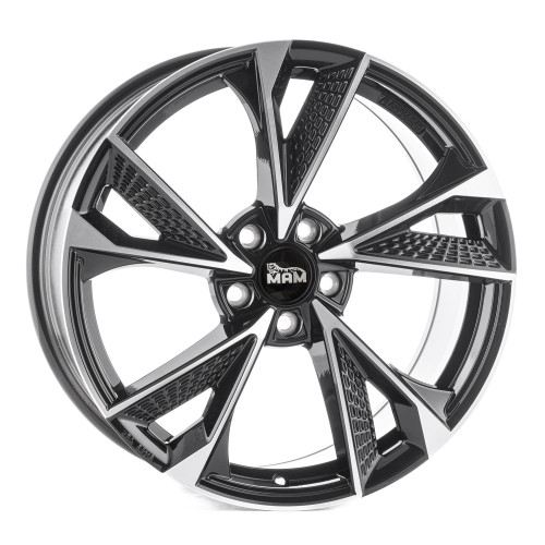 MAM RS6 negro frontal pulido | velonity.es