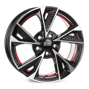MAM RS6 BLACK FRONT POLISH RED INSIDE