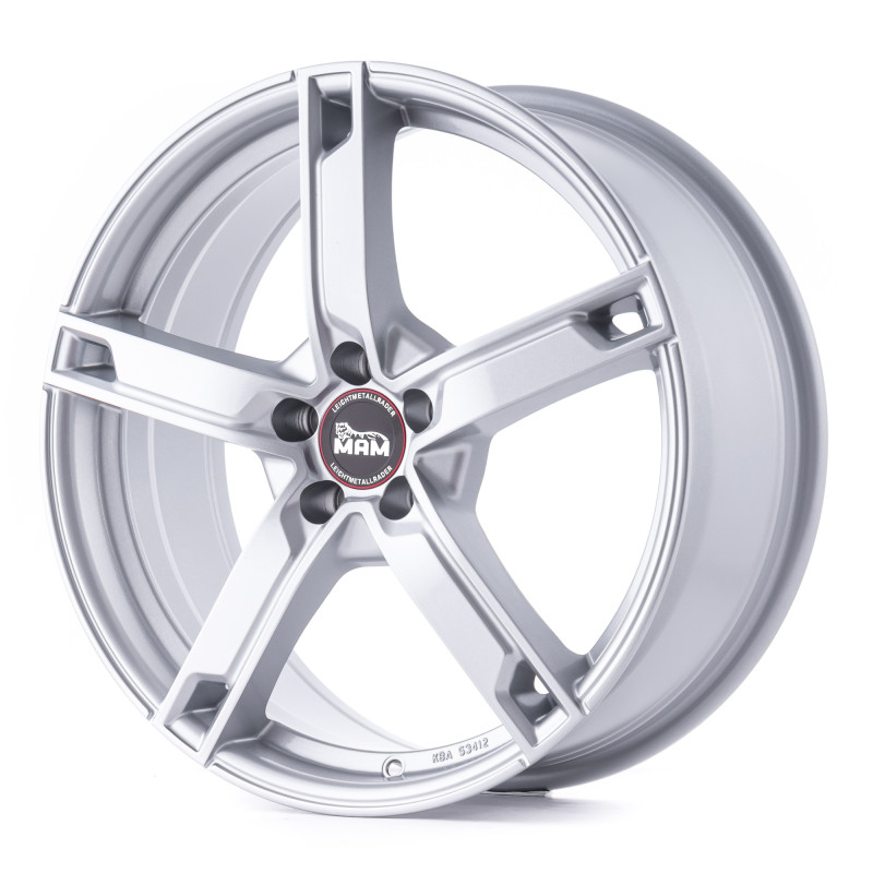 MAM W4 SILVER PAINTED