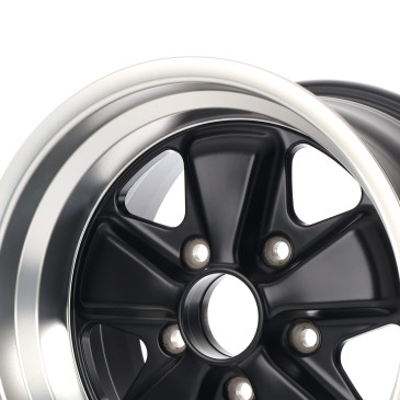 Maxilite 5 spoke Style mattschwarz/glanzgedreht