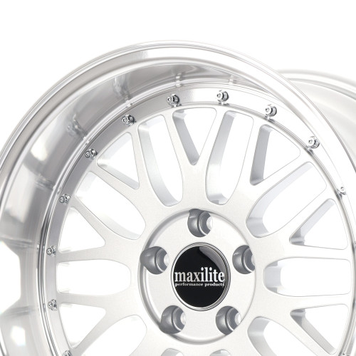 Maxilite BBLM Style silber/glanzgedreht