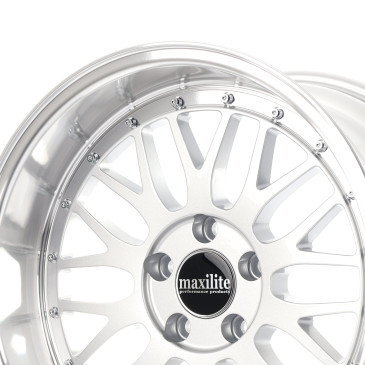 Maxilite BBLM Style silber/glanzgedreht