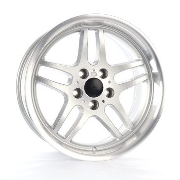 Maxilite BM34 Style silber/glanzgedreht