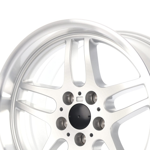 Maxilite BM34 Style silber/glanzgedreht