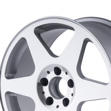 Maxilite Evo Style silber/glanzgedreht