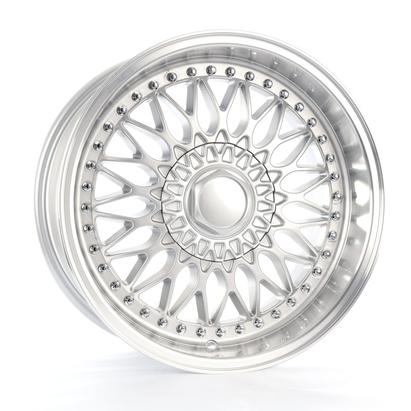 Maxilite RC90 Style silber/glanzgedreht